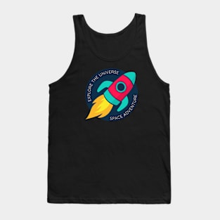 Explorer The Universe Space Adventure Tank Top